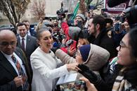 Promete Sheinbaum seguir con el apoyo a los connacionales