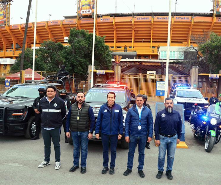 Resguardarán Semifinal con mil 200 policías Resguardarán Semifinal con mil 200 policías