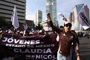 Jóvenes apoyan a Sheinbaum y la 4T