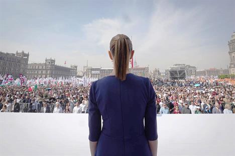 Llena Claudia Sheinbaum el Zócalo a 7 años de la 4T Llena Claudia Sheinbaum el Zócalo a 7 años de la 4T