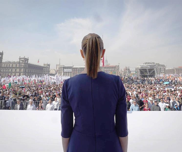 Reúne Sheinbaum a 600 mil en el Zócalo de la CDMX Reúne Sheinbaum a 600 mil en el Zócalo de la CDMX