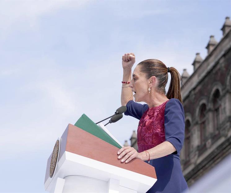 Afirma Sheinbaum que México es libre y soberano Afirma Sheinbaum que México es libre y soberano