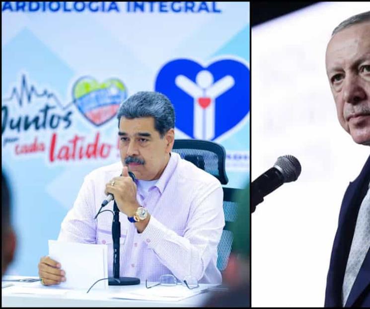 Llama Maduro a Erdogan por el despliegue militar de EU Llama Maduro a Erdogan por el despliegue militar de EU