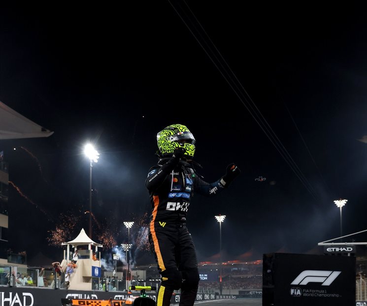 Gana Verstappen en Abu Dhabi y se corona Norris campeón de F1 Gana Verstappen en Abu Dhabi y se corona Norris campeón de F1