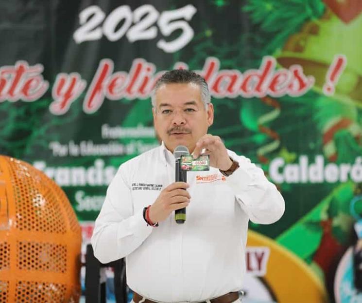 Realiza Sección 21 el ´Gran Sorteo Navideño 2025´ Realiza Sección 21 el ´Gran Sorteo Navideño 2025´