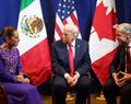 Destaca Donald Trump la reunión trilateral