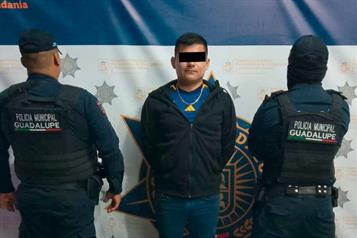 Aprehenden a sujeto con arma de fuego