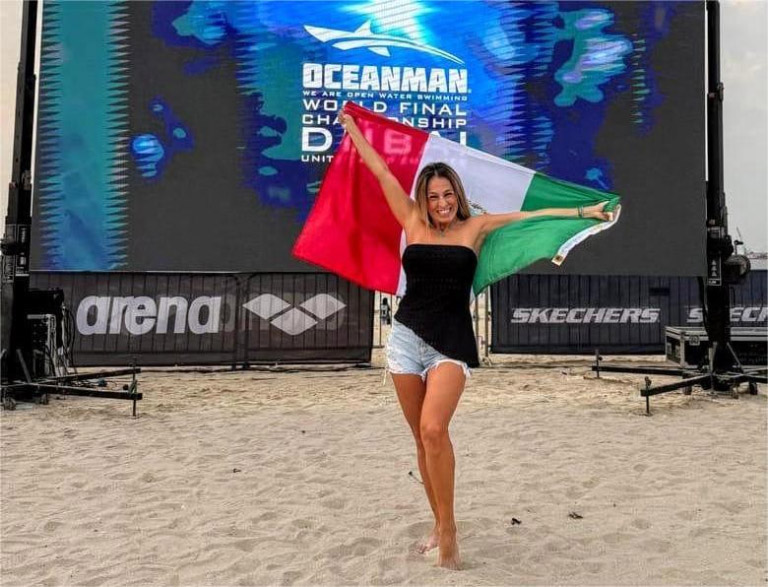 Consigue Jessica Dabdoub tricampeonato mundial en aguas abiertas