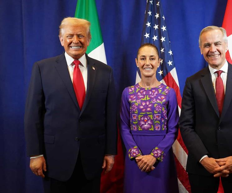 Trump habla sobre conversación con Sheinbaum y Carney Trump habla sobre conversación con Sheinbaum y Carney