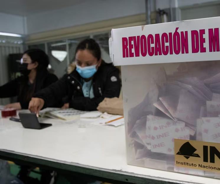 Avalan foros sobre revocación de mandato Avalan foros sobre revocación de mandato