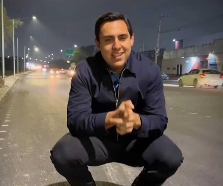 Supervisa César obras en una vialidad estratégica Supervisa César obras en una vialidad estratégica