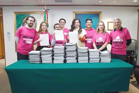 Reciben iniciativa ciudadana electoral Reciben iniciativa ciudadana electoral