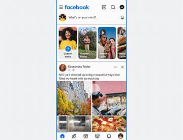 Facebook cambia su diseño por completo en su última actualización