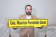 Renombran Calzada San Pedro por el de Mauricio Fernández Garza Renombran Calzada San Pedro por el de Mauricio Fernández Garza