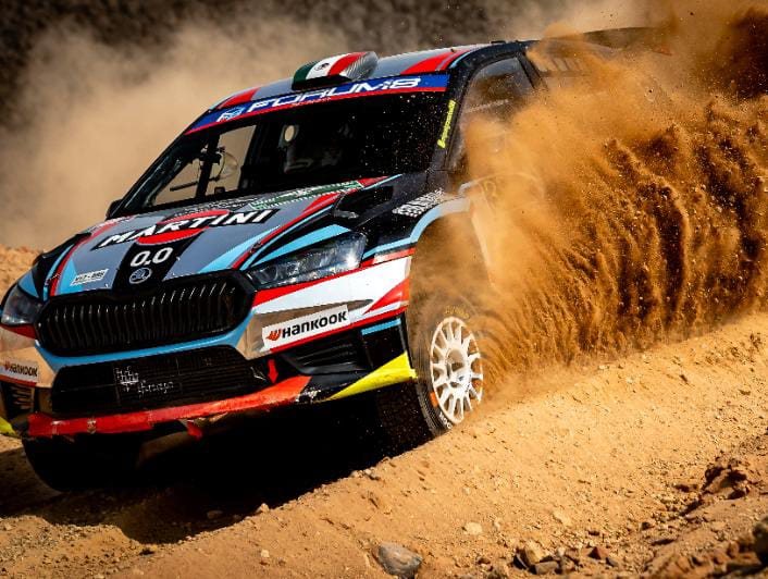 Equipo mexicano Vp Garage hace historia en el WRC