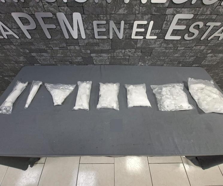 Aseguran droga en autobús