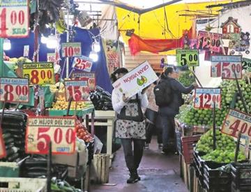 Canasta alimentaria le gana a la inflación