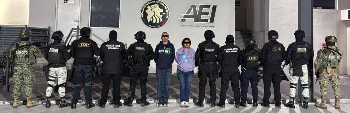 Una pareja considerada como generadora de violencia y principal sospechosa de los crímenes suscitadosel martes de la semana pasado en el municipio de San Nicolás, fueron detenidos por la División de Inteligencia de Fuerza Civil y el Grupo de Coordinación Metropolitana, en Escobedo, portaban diversas sustancias de droga.