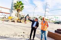 Anuncia Félix nueva obra de sistema pluvial en acceso a El Sabinal Anuncia Félix nueva obra de sistema pluvial en acceso a El Sabinal