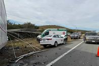 Deja choque tres lesionados en Salinas