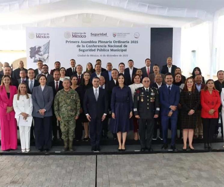 Preside Harfuch primer Asamblea Plenaria de Seguridad Preside Harfuch primer Asamblea Plenaria de Seguridad