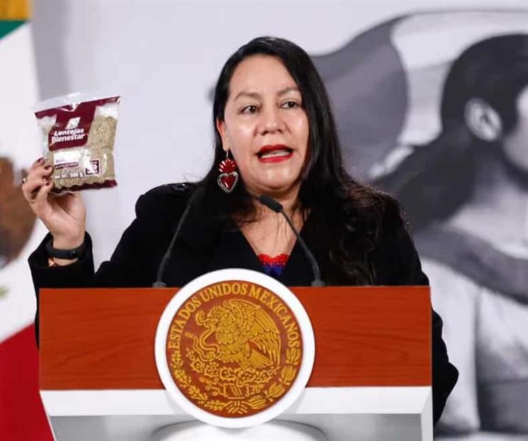 Enseñan las Lentejas Bienestar; buscan ayudar a productores Enseñan las Lentejas Bienestar; buscan ayudar a productores