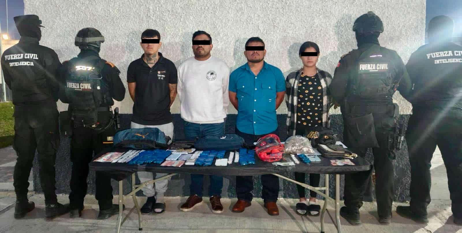 En tres operativos simult&aacute;neos, elementos de la Divisi&oacute;n de Inteligencia de Fuerza Civil realizaron la captura de seis presuntos generadores de violencia –entre ellos un menor de edad–  en el municipio de Garc&iacute;a.