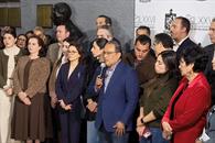 Celebran Mijes y diputados de Morena freno al aumento del ISN Celebran Mijes y diputados de Morena freno al aumento del ISN