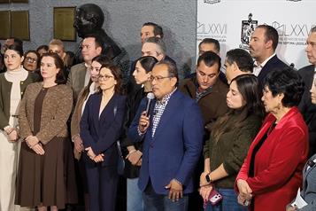 Celebran Mijes y diputados de Morena freno al aumento del ISN