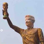 Tiene Messi estatua de 21 metros en India 