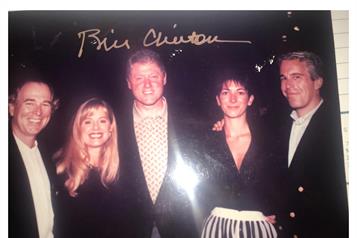 Publican fotos de Epstein con Trump, Clinton y Woody Allen