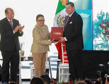 Armenta comparece con motivo de su Primer Informe de Gobierno