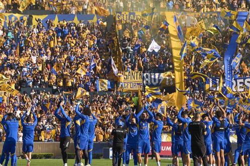 Entrena Tigres a puerta abierta previo a la Final de Vuelta