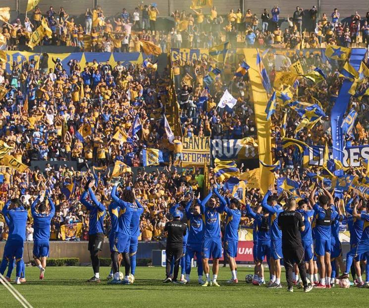 Entrena Tigres a puerta abierta previo a la Final de Vuelta Entrena Tigres a puerta abierta previo a la Final de Vuelta