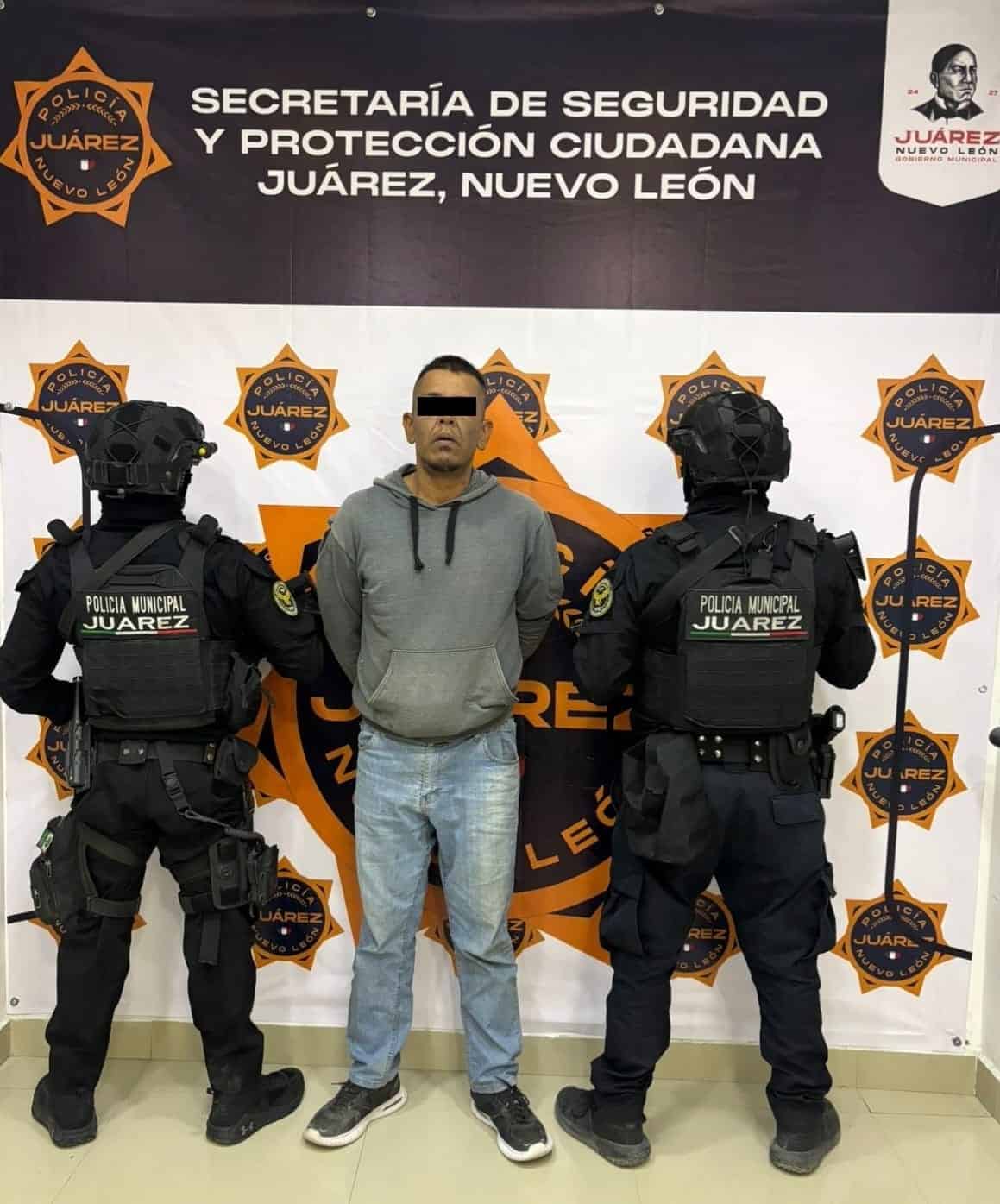En posesi&oacute;n de algunos gramos de droga, un hombre fue detenido por elementos de Seguridad P&uacute;blica de Ju&aacute;rez.
