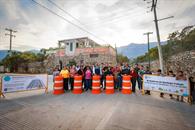 Entregan en Santiago vialidad de concreto hidráulico Entregan en Santiago vialidad de concreto hidráulico