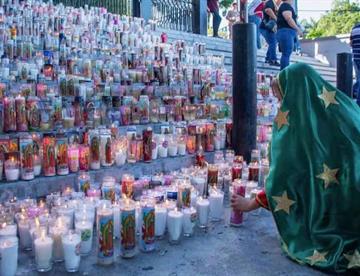 Piden paz, seguridad y democracia a la Virgen