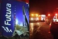 Vuelca autobús de pasajeros en Hidalgo; reportan 5 muertos Vuelca autobús de pasajeros en Hidalgo; reportan 5 muertos