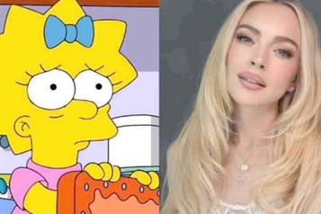 Interpreta Lindsay Lohan a Maggie Simpson