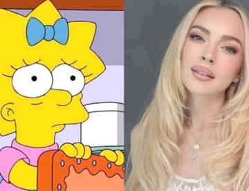 Interpreta Lindsay Lohan a Maggie Simpson