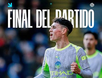 Golea el City para presionar al Arsenal en la cima