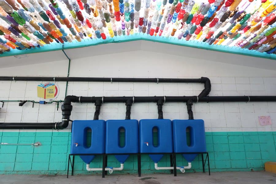 Instalan cuatro sistemas de captación de agua pluvial Instalan cuatro sistemas de captación de agua pluvial