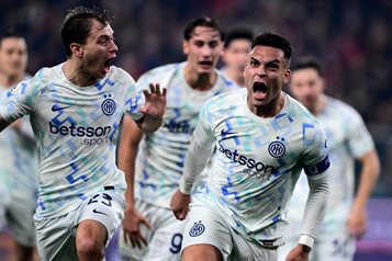 Gana Inter y toman la cima en Serie A de Italia