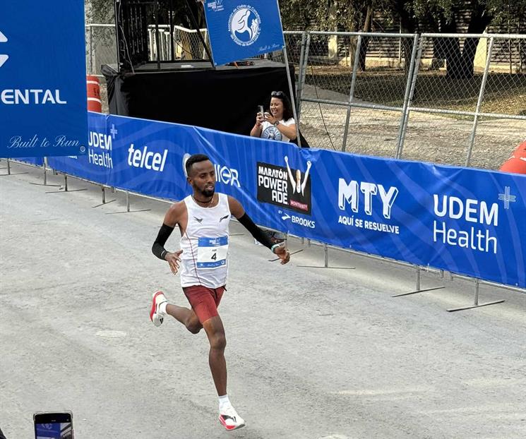 Domina Abe Gashahun el Maratón de Monterrey Domina Abe Gashahun el Maratón de Monterrey