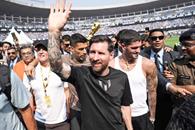 Messi causa caos en India Messi causa caos en India