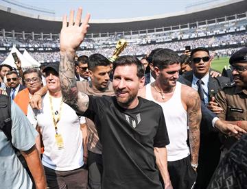 Messi causa caos en India