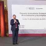 Ebrard presenta Paquete Arancelario