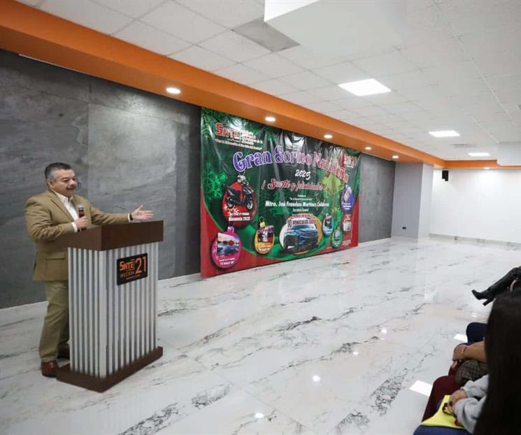 Entrega Secci&oacute;n 21 premios del Sorteo de Navidad