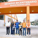 Entregan nuevo Estadio Bicentenario