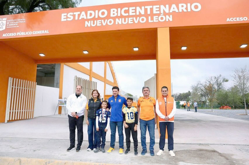 Entregan nuevo Estadio Bicentenario